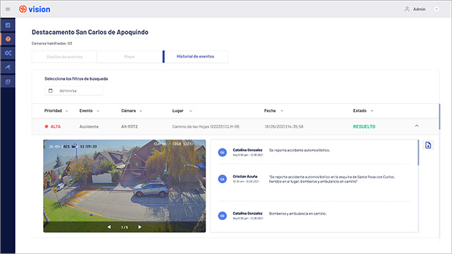 Plataforma Vision Seguridad 2